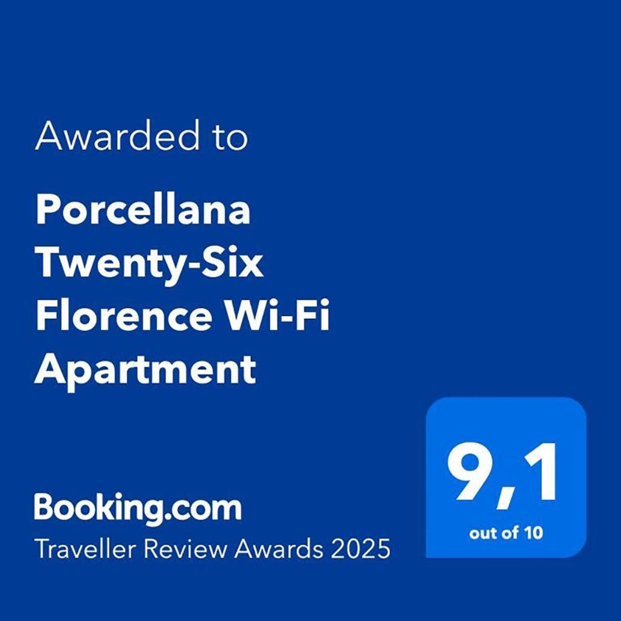 Porcellana Twenty-Six Florence Wi-Fi Apartment Florença Exterior foto